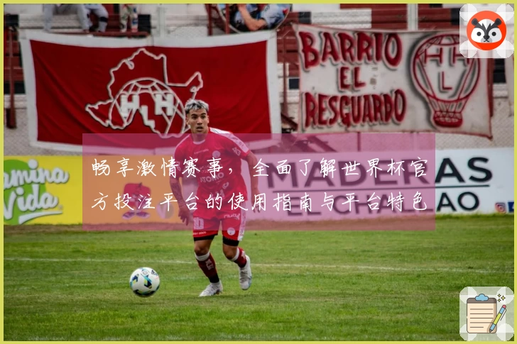 畅享激情赛事，全面了解世界杯官方投注平台的使用指南与平台特色